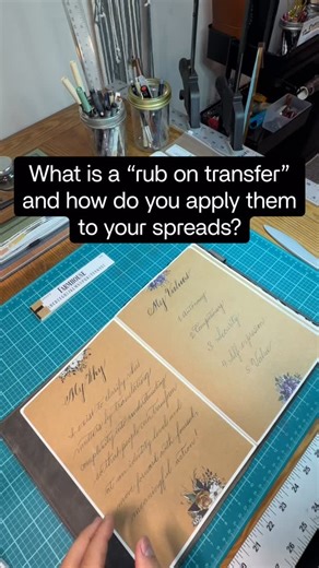 “What is a “rub on transfer” and how do you use them?” I got this question from someone in my FB comments on my last video… So I figured I’d show you instead of trying to describe it. Materias I used: Bone folder Rub on transfer (the ones for paper. Not the ones for furniture. Scissors The brand I got from Amazon id called“Wandic.” The ones I got from Puerto Rico are the brand “49 and Market.” Let me know if you found this helpful and if you’ve ever used rub on transfers yourself. Feel free to s