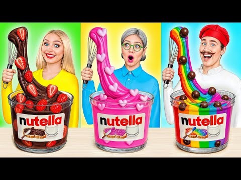 Me vs Grandma Cooking Challenge | Creative Food Hacks by Super Hyper DO