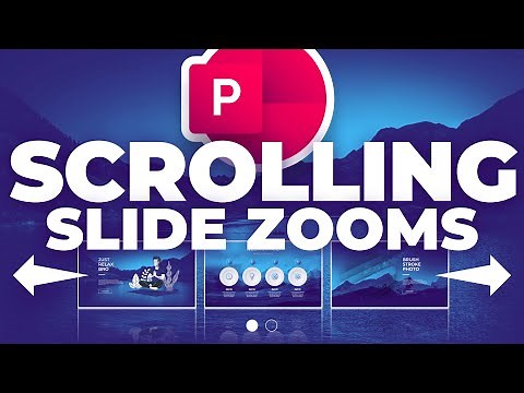 PowerPoint Scrolling Slide Zooms 🔥FREE Slides 🔥