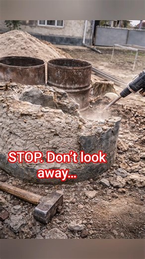 This 100-Year-Old Pool Was a Disaster… We Had to Destroy It #oldhouse #construction #beforeafter