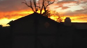 Sunset in nature in a retro video - Free Stock Video