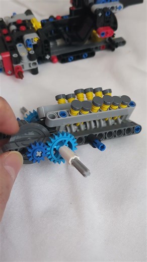 Lego motor Ferrari V12 #automobile #lego #v12 #ferrari