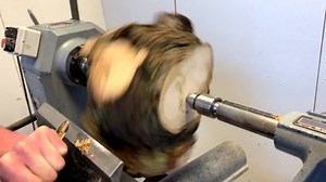 Why plum wood makes such stunning hollow forms