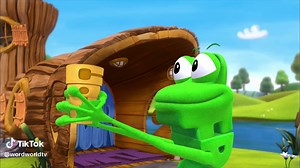 Ice cream! #wordworld #robot #Frog