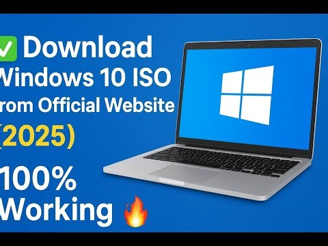 💾 Windows 10 ISO File Download Kaise Kare (Official Method) 💻 | 100% Working in 2025 🔥