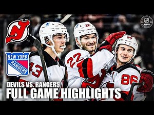 New Jersey Devils vs. New York Rangers | Full Game Highlights | ESPN NHL