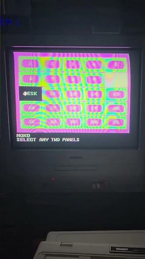 Tandy 1000AX Classic Concentration Dukatorium