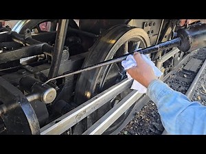 Oiling a Steam Locomotive (Tahoe), Star Spangled Steam Up - Nevada State Railroad Museum