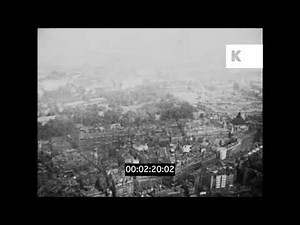 1920s London Aerials, Early Flight, 16mm