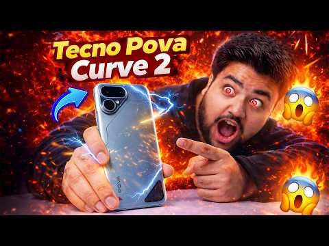 Tecno Pova Curve 2 Back Panel is Next Level 🔥