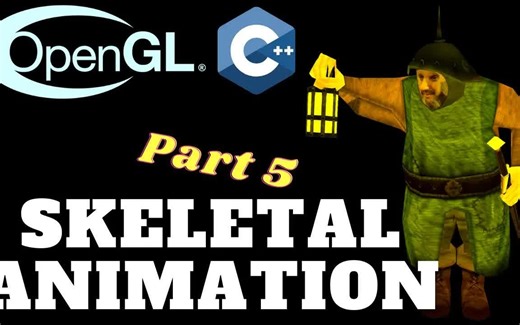 [ogldev]OpenGL中级教程 5：Skeletal Animation In OpenGL using Assimp - Part 5