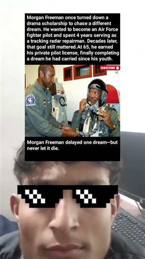 Morgan Freeman’s Lifelong Dream ✈️ | From Air Force Radar Repairman to Licensed Pilot at 65