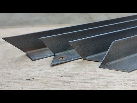 few know the four types of 90 degree joints on angle iron