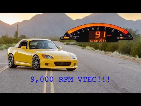 5 Minutes of RAW Honda S2000 Sounds