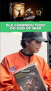 ELA LEVOU A COLEÇÃO INTEIRA DO GOD OF WAR