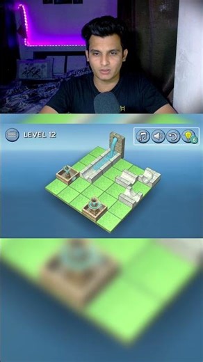 Flow Water Fountain Level 12 Solution 💧 Insane Puzzle! | Walkthrough #shorts