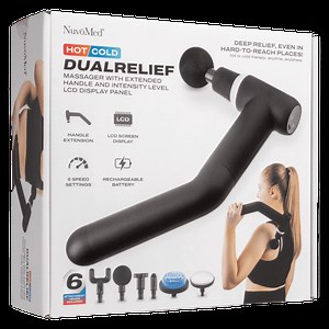 NuvoMed Heated Percussion Massager with Extension Handle