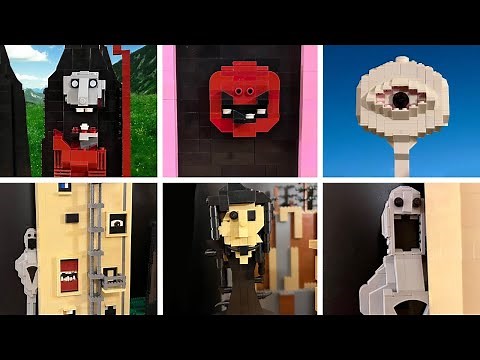 All LEGO DOCTOR NOWHERE creatures | Doctor Nowhere’s Cursed World 2