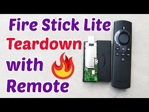 Amazon Fire TV Stick Lite Teardown 🔥 Disassemble of Fire Stick Lite & Alexa Remote Lite ✅ | Som Tips