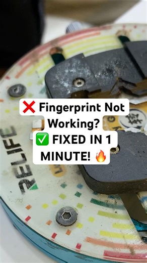 😱 Fingerprint Not Working? Watch This Fix! 🔧📱