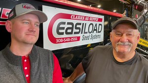 Great fun to catch up with Tom and Nic Beck with Clark’s Ag Supply at National Farm Machinery Show this week to get up to speed with latest on their much loved EasiLoad seed handling systems www.EasiLoad.net Clarks Ag Supply EasiLoad Seed Systems | Machinery Pete