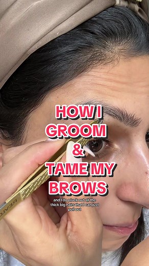 Brow Grooming and Shaping Tutorial | How to Groom and Tame Your Brows