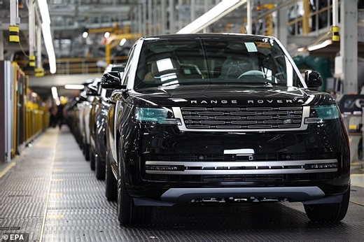 JLR says it 'cannot discount' building cars in the US to evade tariffs