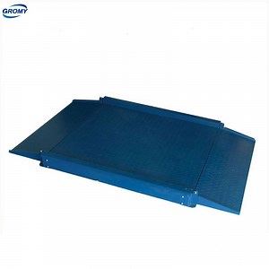 [Hot Item] Scs Low Profile Platform Scales with Access Ramp Stainless Steel Floor Scale A12 A12e Indicator