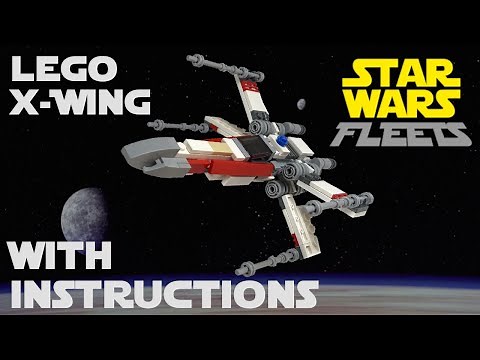 LEGO X-Wing With Instructions [Star Wars Fleets]