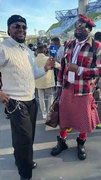 Before Ferré Gola's concert at Bercy, Botala ambience #congo