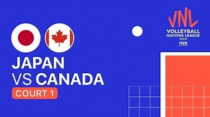 Full Match | VNL MEN'S - Japan vs Canada | Volleyball Nations League 2021