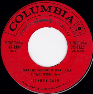 Johnny Cash - Don't Take Your Guns To Town