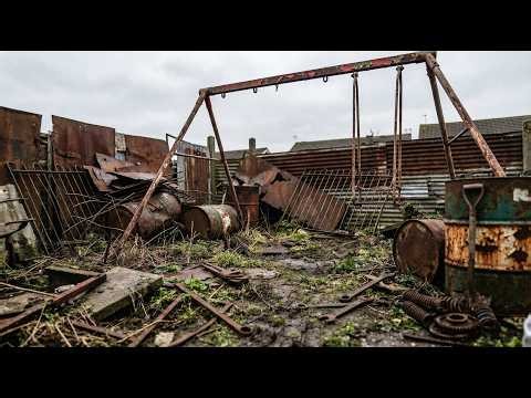 Rusty Metal Backyard Restoration