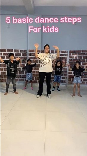 5 Basic dance step for kids #dance #danceforkids #dancetutorial