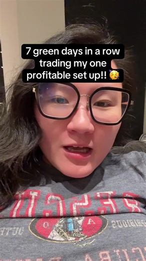 I highly recommend you journal your trades and see what bad habits you’re doing that throw away profits! I was winning with my set up but would always give it back from over trading.