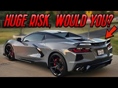 OWNER Took a SCARY RISK Buying This C8 Corvette Out of State…HERE's WHY!