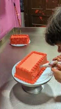 #howtomakecakecreamathome How to make square cake designs ideas so beautiful decoration ideas