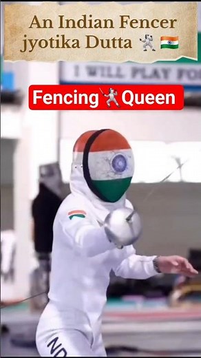 Steel, Speed & Swag 🤺⚔️ | Jyotika Dutta Leads India at the Olympics 🇮🇳#shorts #olympicgames #explore