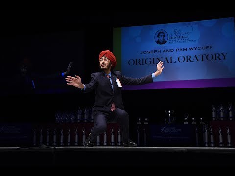 JJ Kapur - NSDA 2017 Original Oratory National Champion