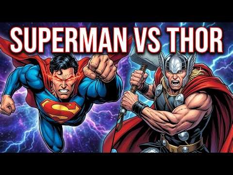 Superman vs Thor: Why Everyone's Been Wrong About This Fight