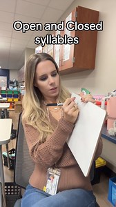 557K views · 10K reactions | Open and closed syllables!Open-long...
