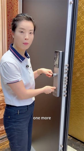 Luxury Invisible Main Door with Smart Lock System | High-Security Architectural Solutions