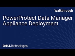 PowerProtect Data Manager Appliance Deployment | Step-by-Step Demo