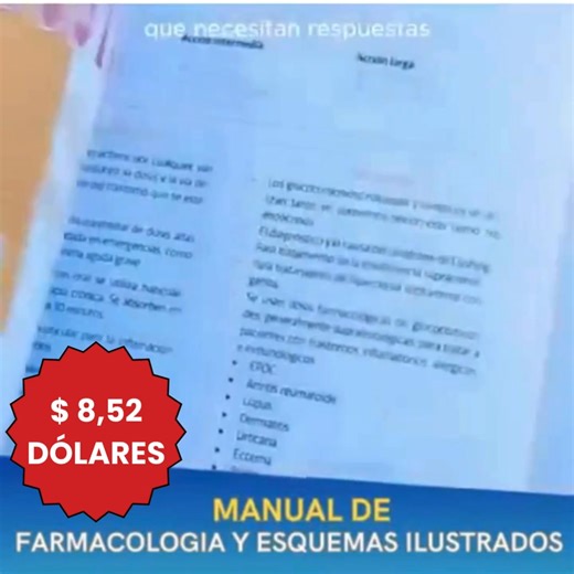 💊📖 ¿Te cuesta memorizar fármacos y sus mecanismos de acción? ¡Tenemos la solución! 🧠🔥 Con nuestros Esquemas Ilustrados de Farmacología Premium, aprenderás de forma visual, práctica y efectiva. Olvídate de horas de lectura abrumadora: nuestros diagramas detallados, tablas comparativas y resúmenes esenciales te ayudarán a entender y recordar los conceptos clave en minutos. 🩺 📘Ideal para estudiantes, profesionales de la salud y docentes, este material está diseñado para simplificar tu aprendi