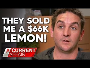 Man buys $66k car online, finds out it's stolen | A Current Affair