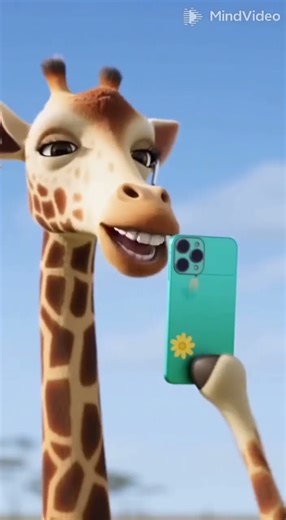 pov: animals using phones