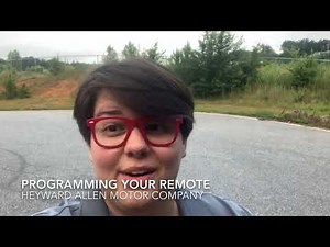 Programming Your Remote- 2020 GMC Yukon