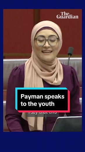 How do you do, fellow kids? Independent senator Fatima Payman speaks to the sigmas of Australia (aka Gen Z and Gen Alpha), saying the government are 'capaholics' and 'yapaholics'. 'Though some of you cannot yet vote, I hope when you do, it'll be in a more GOATed Australia for a government with more aura. Skibidi,' Senator Payman says #Payman #socialmedia #Auspol