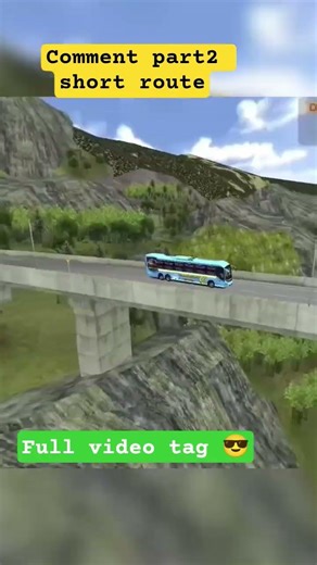 BUS SIMULATOR INDONESIA GAME PLAY #part12 #shorts #bussid #youtubeshorts