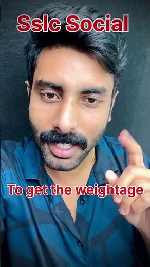 SSLC Social Exam | Expected Weightage ...